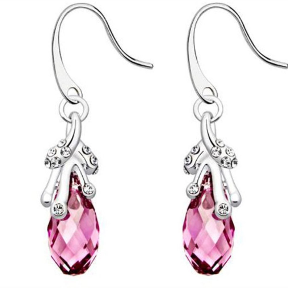 Stainless Steel Drop Earrings